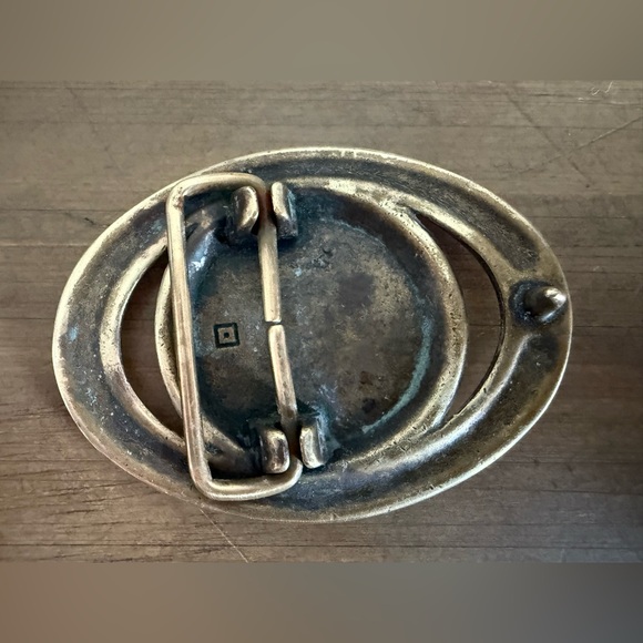 Vintage Brass Bull Belt Buckle • Taurus Zodiac Steer Head Western Rodeo - Picture 5 of 7